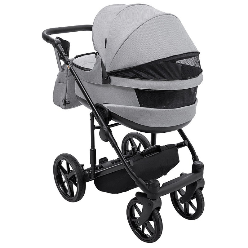 Універсальна коляска 2 в 1 Adamex Locco Tip tk-83 сірий