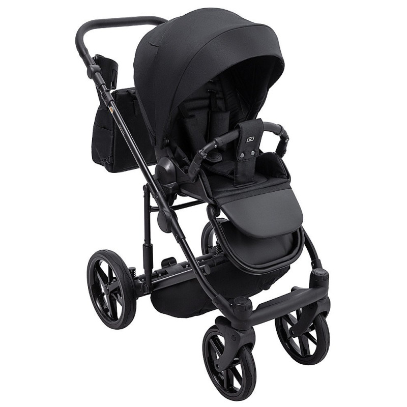 Універсальна коляска 2 в 1 Adamex Locco Lux tk-53 чорний