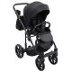 Універсальна коляска 2 в 1 Adamex Locco Lux tk-53 чорний