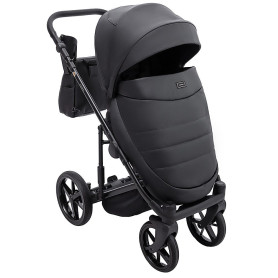 Універсальна коляска 2 в 1 Adamex Locco Eco sa-2 чорний