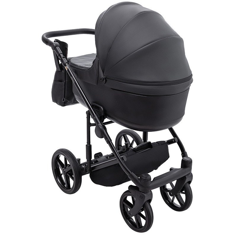 Універсальна коляска 2 в 1 Adamex Locco Eco sa-2 чорний