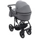 Універсальна коляска 2 в 1 Adamex Locco Eco sa-4 темно-сірий