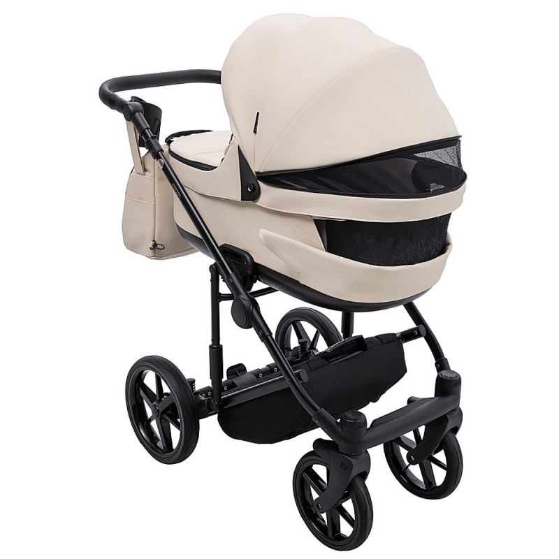 Універсальна коляска 2 в 1 Adamex Locco Eco sa-8 бежевий