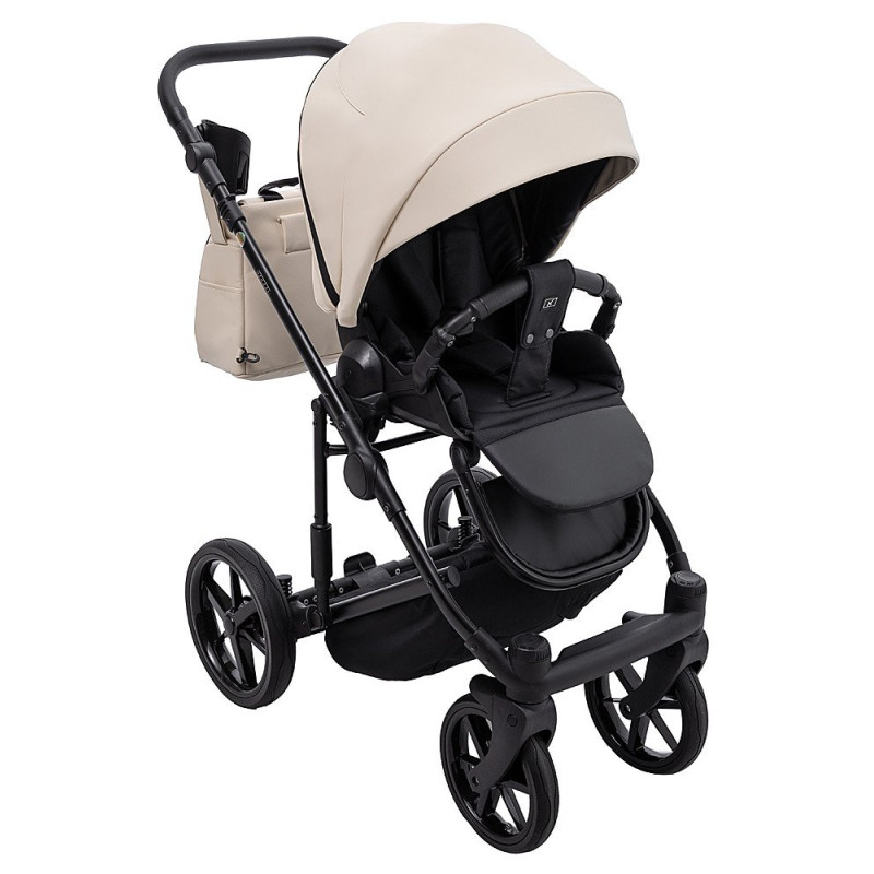 Універсальна коляска 2 в 1 Adamex Locco Eco sa-8 бежевий
