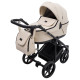 Універсальна коляска 2 в 1 Adamex Locco Eco sa-8 бежевий