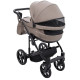 Універсальна коляска 2 в 1 Adamex Locco Eco sa-9 темний капучино