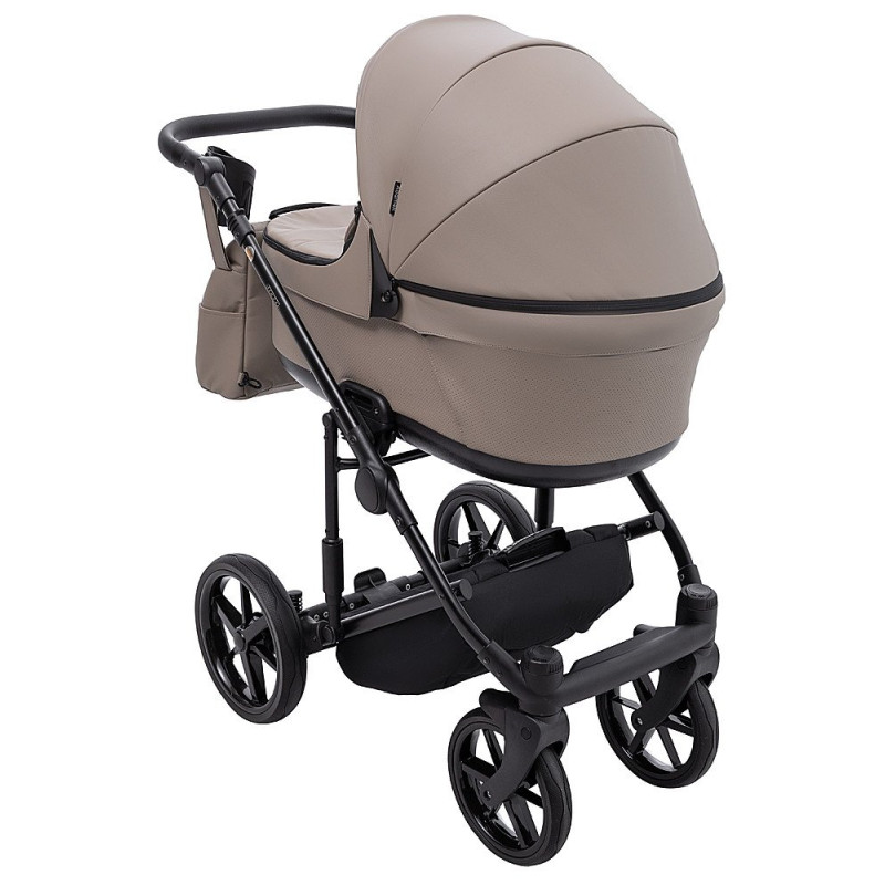 Універсальна коляска 2 в 1 Adamex Locco Eco sa-9 темний капучино