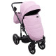 Універсальна коляска 2 в 1 Adamex Locco Eco рожевий