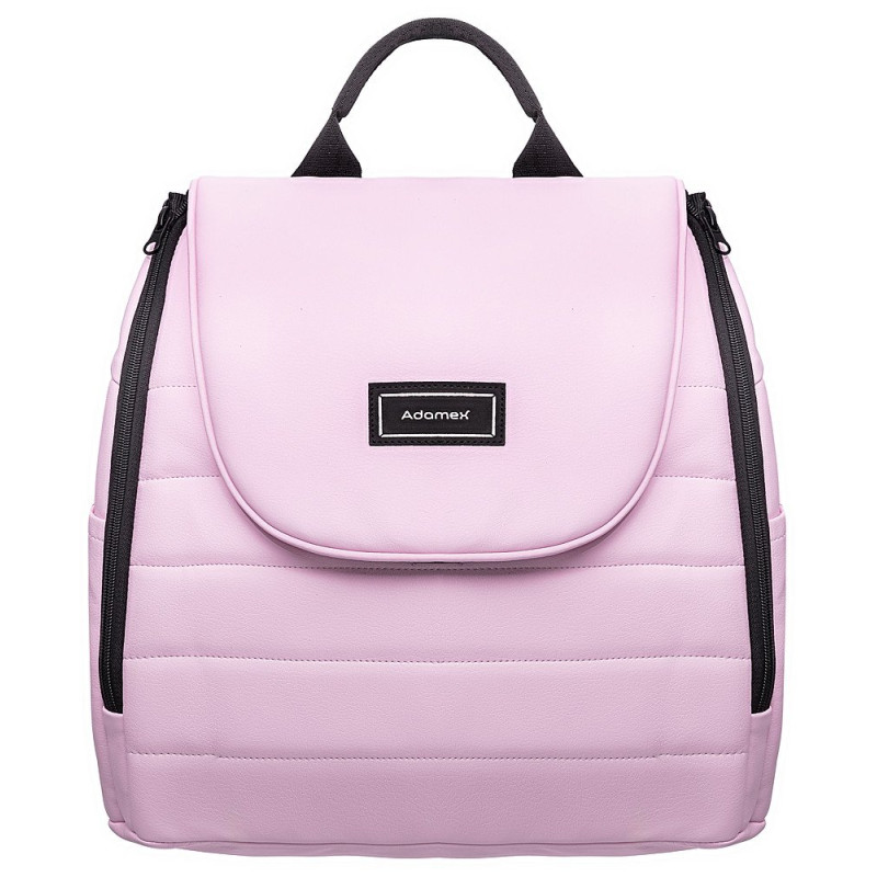 Універсальна коляска 2 в 1 Adamex Locco Eco рожевий