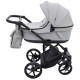 Універсальна коляска 2 в 1 Adamex Locco Eco sa-3 світло-сірий
