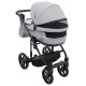 Універсальна коляска 2 в 1 Adamex Locco Eco sa-3 світло-сірий