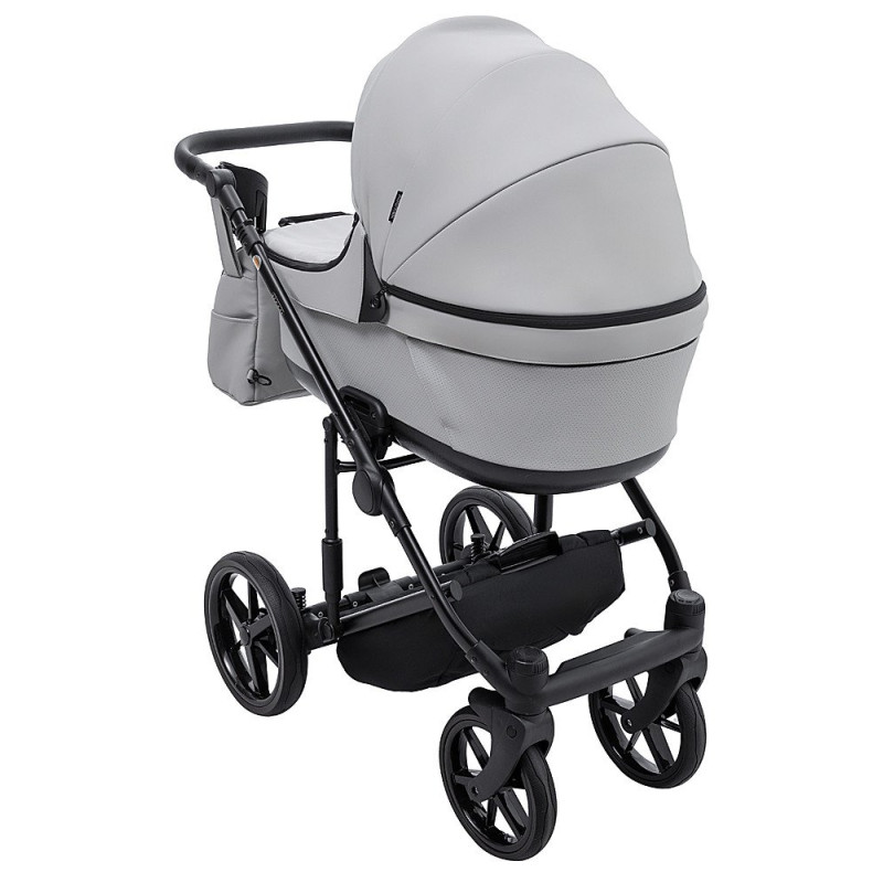 Універсальна коляска 2 в 1 Adamex Locco Eco sa-3 світло-сірий