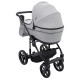 Універсальна коляска 2 в 1 Adamex Locco Eco sa-3 світло-сірий