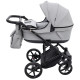 Універсальна коляска 2 в 1 Adamex Locco Eco sa-3 світло-сірий