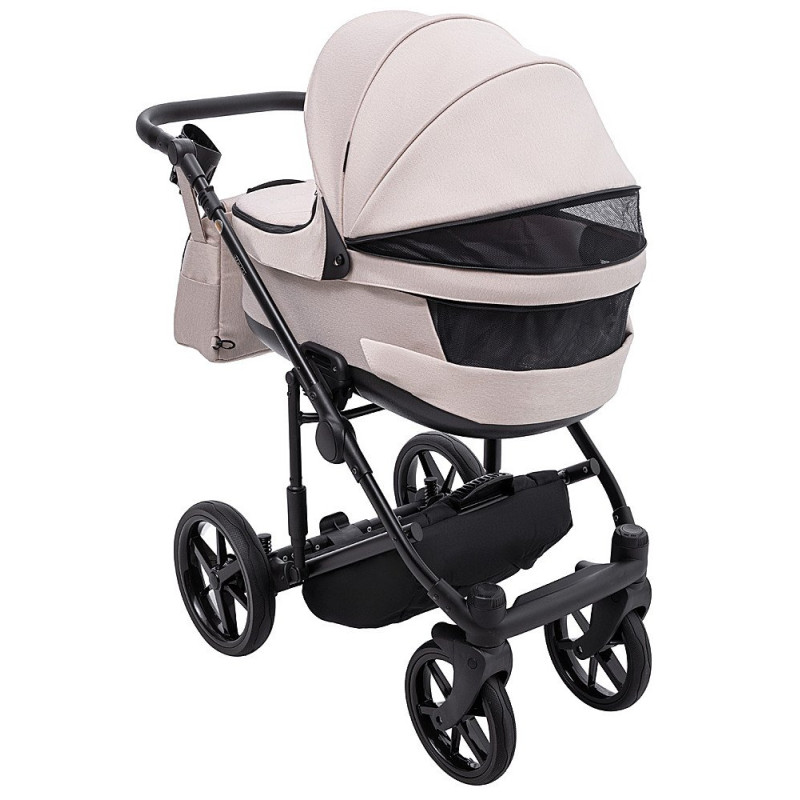 Універсальна коляска 2 в 1 Adamex Locco Tip tk-20 бежевий