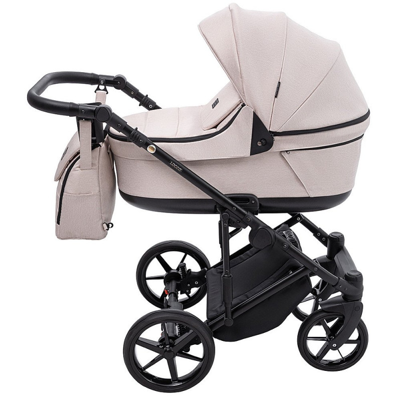 Універсальна коляска 2 в 1 Adamex Locco Tip tk-20 бежевий