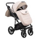 Універсальна коляска 2 в 1 Adamex Nola ps-160 бежевий/капучино