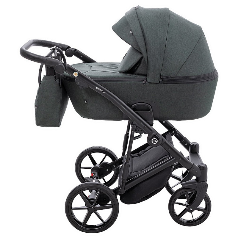 Універсальна коляска 2 в 1 Adamex Mobi Air Thermo New Lux темно-зелений
