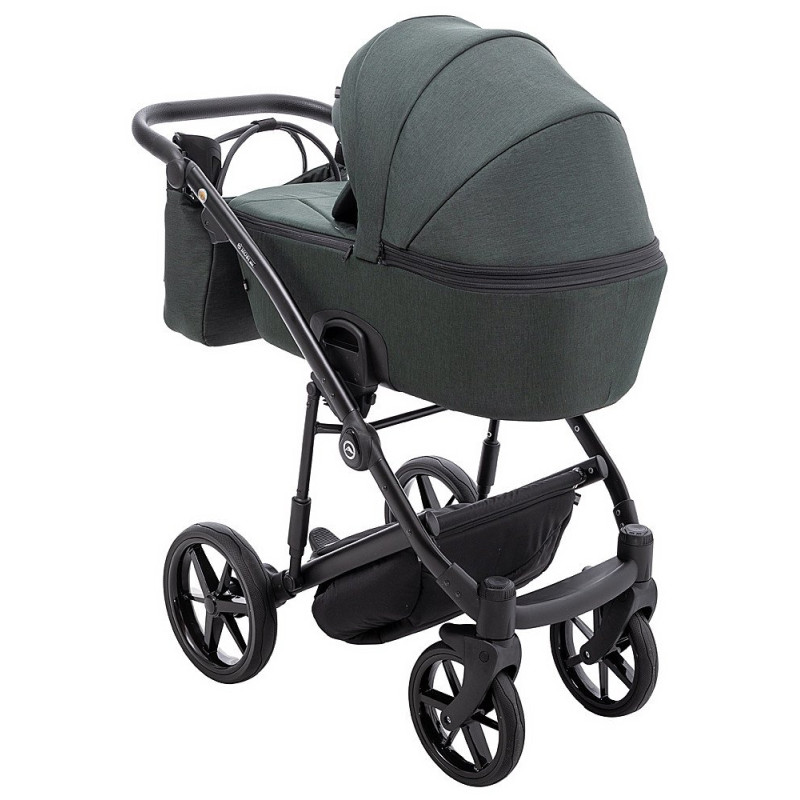 Універсальна коляска 2 в 1 Adamex Mobi Air Thermo New Lux темно-зелений