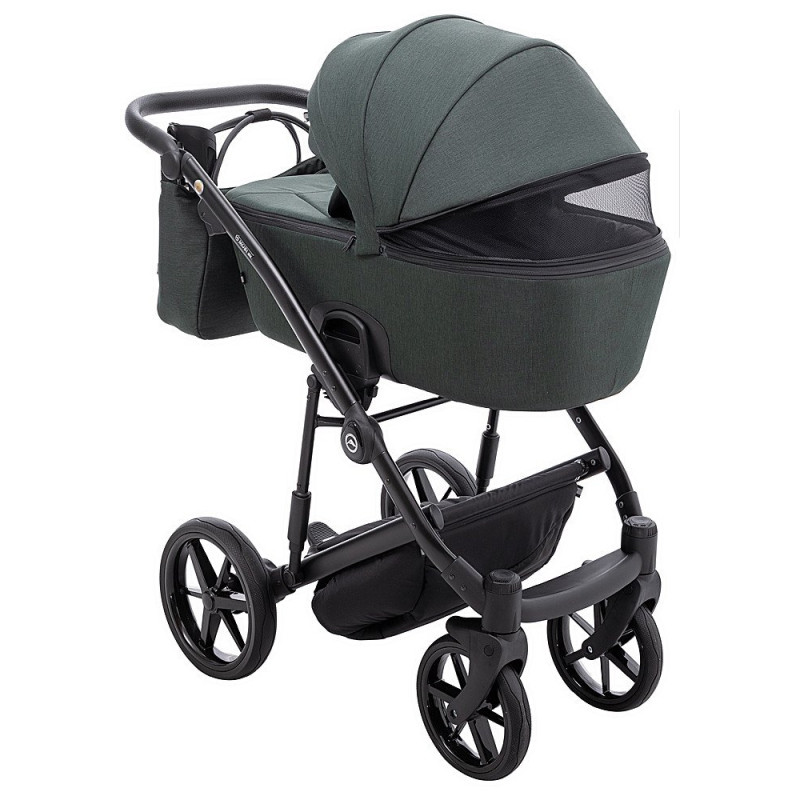 Універсальна коляска 2 в 1 Adamex Mobi Air Thermo New Lux темно-зелений
