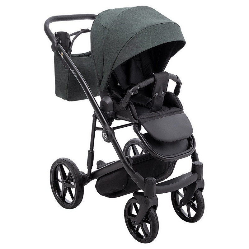 Універсальна коляска 2 в 1 Adamex Mobi Air Thermo New Lux темно-зелений