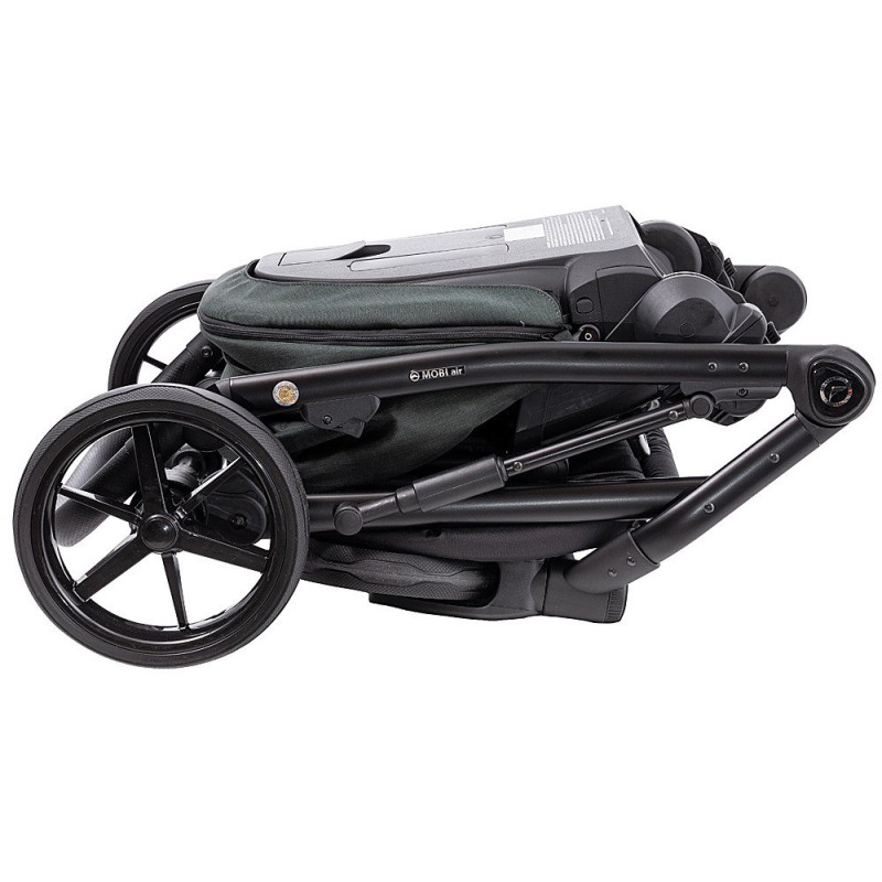 Універсальна коляска 2 в 1 Adamex Mobi Air Thermo New Lux темно-зелений