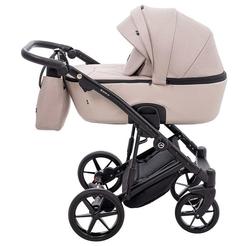 Універсальна коляска 2 в 1 Adamex Mobi Air Thermo New Lux ps-18 бежевий