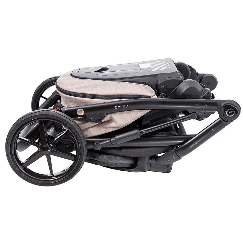 Універсальна коляска 2 в 1 Adamex Mobi Air Thermo New Lux ps-18 бежевий