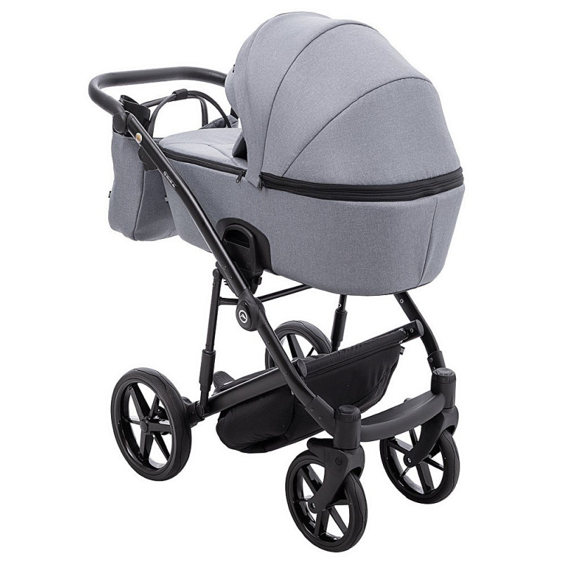 Універсальна коляска 2 в 1 Adamex Mobi Air Thermo New TIP tk-60 темно-сірий
