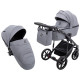 Універсальна коляска 2 в 1 Adamex Mobi Air Thermo New TIP tk-60 темно-сірий