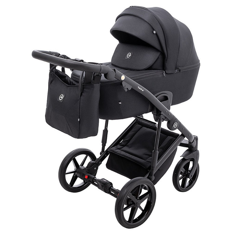 Універсальна коляска 2 в 1 Adamex Mobi Air Thermo New Lux чорний
