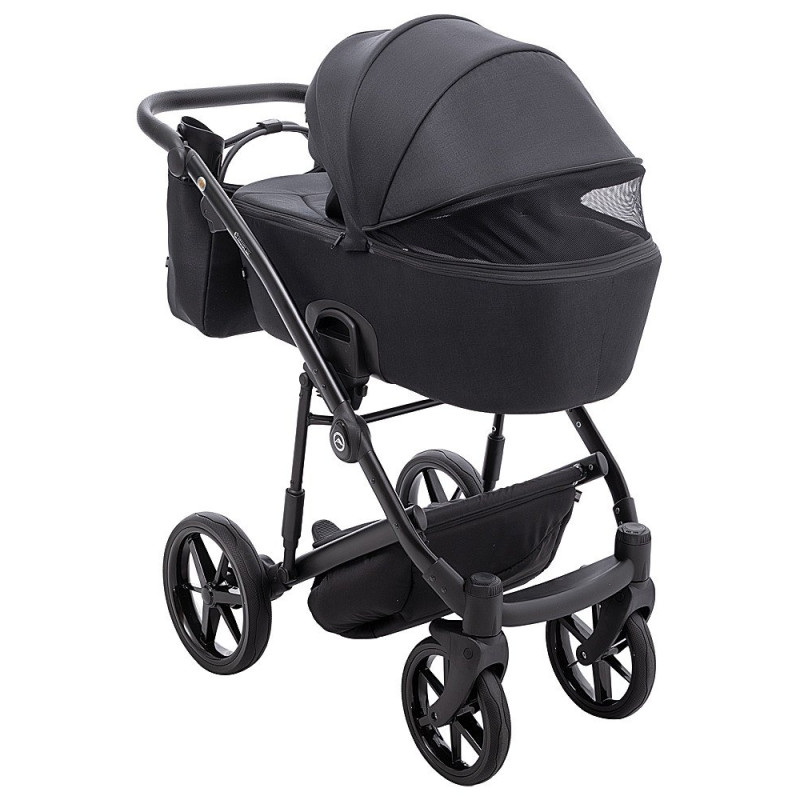 Універсальна коляска 2 в 1 Adamex Mobi Air Thermo New Lux чорний
