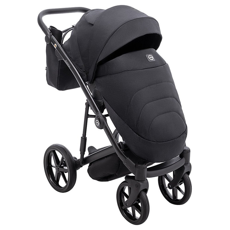 Універсальна коляска 2 в 1 Adamex Mobi Air Thermo New Lux чорний