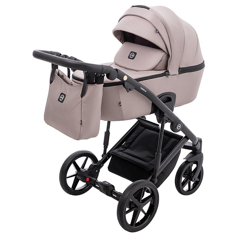 Універсальна коляска 2 в 1 Adamex Mobi Air Thermo New TIP tk-72 капучино