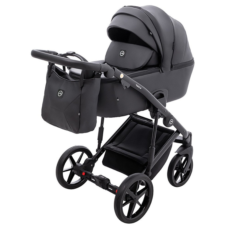 Універсальна коляска 2 в 1 Adamex Mobi Air Thermo New ECO чорний