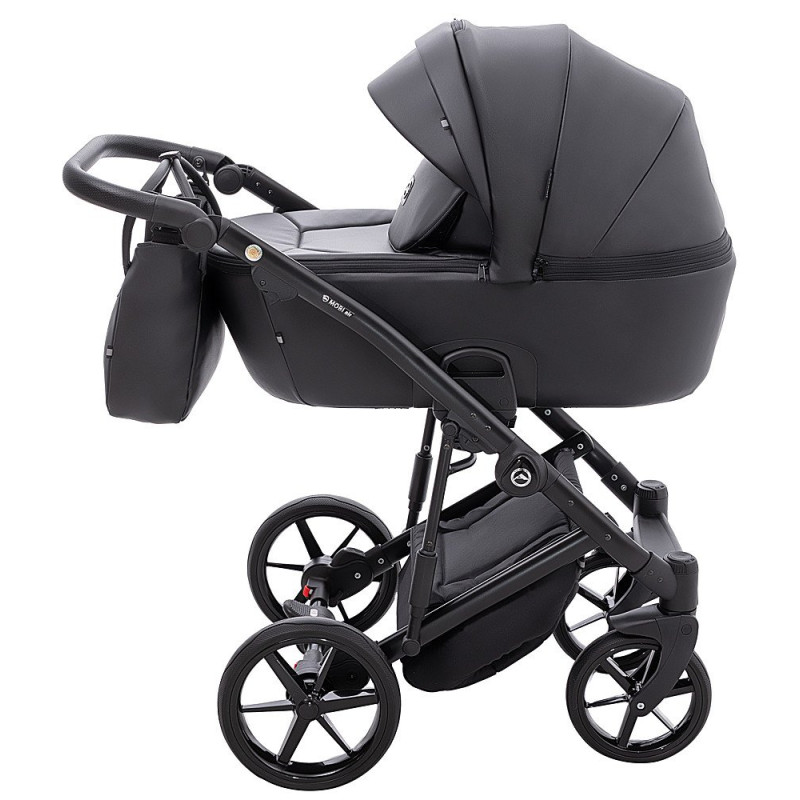Універсальна коляска 2 в 1 Adamex Mobi Air Thermo New ECO чорний