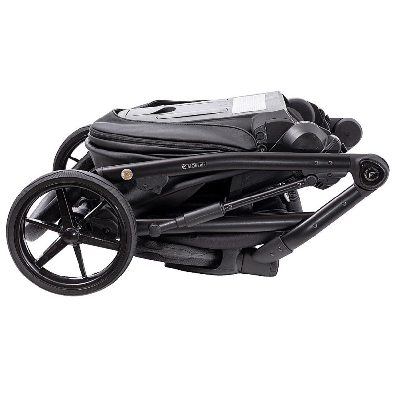 Універсальна коляска 2 в 1 Adamex Mobi Air Thermo New ECO чорний