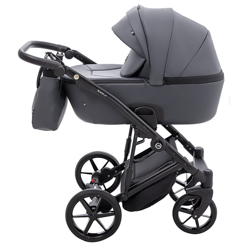 Універсальна коляска 2 в 1 Adamex Mobi Air Thermo New ECO графіт
