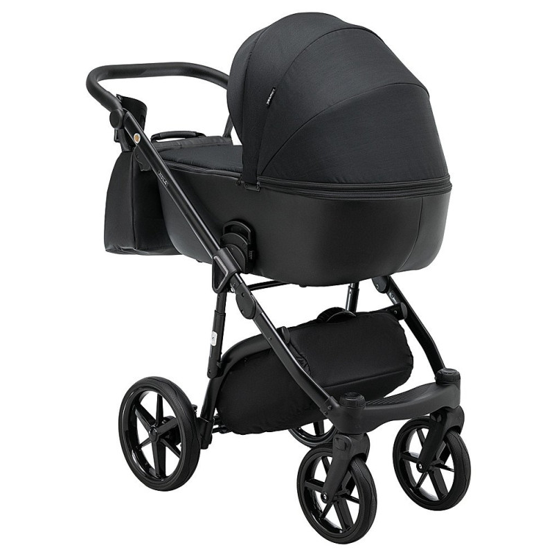 Універсальна коляска 2 в 1 Adamex Nola ps-1 чорний