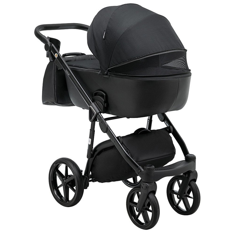 Універсальна коляска 2 в 1 Adamex Nola ps-1 чорний