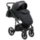 Універсальна коляска 2 в 1 Adamex Nola ps-1 чорний