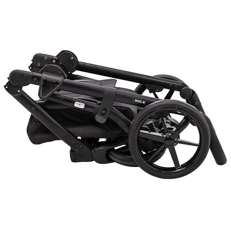 Універсальна коляска 2 в 1 Adamex Nola ps-1 чорний