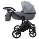 Універсальна коляска 2 в 1 Adamex Nola ps-113 графіт