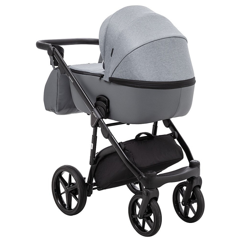 Універсальна коляска 2 в 1 Adamex Nola ps-113 графіт