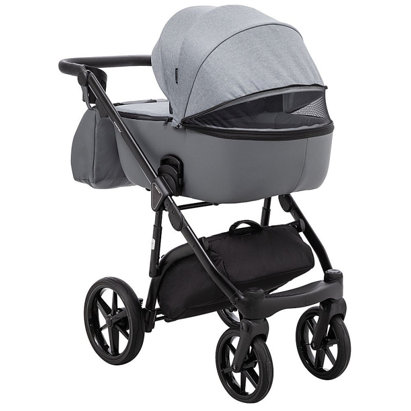 Універсальна коляска 2 в 1 Adamex Nola ps-113 графіт