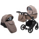Універсальна коляска 2 в 1 Adamex Nola ps-15 темний капучино