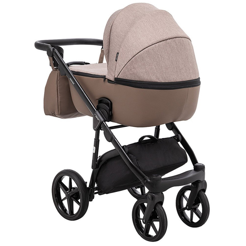 Універсальна коляска 2 в 1 Adamex Nola ps-15 темний капучино