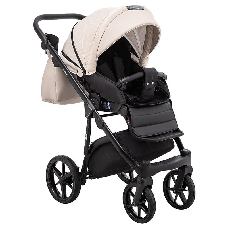 Універсальна коляска 2 в 1 Adamex Nola ps-33 світло-бежевий/бежевий