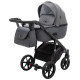 Універсальна коляска 2 в 1 Adamex Nola ps-58 графіт