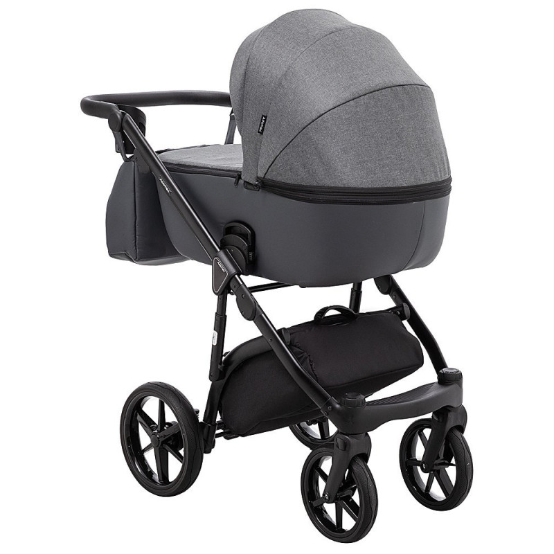 Універсальна коляска 2 в 1 Adamex Nola ps-58 графіт